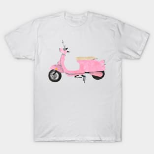 pink moped T-Shirt